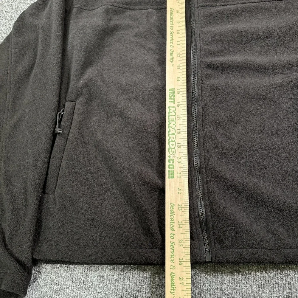 Rothco Sweater Men's XL Black Fleece Full Zip Concealed Carry Inner Pockets